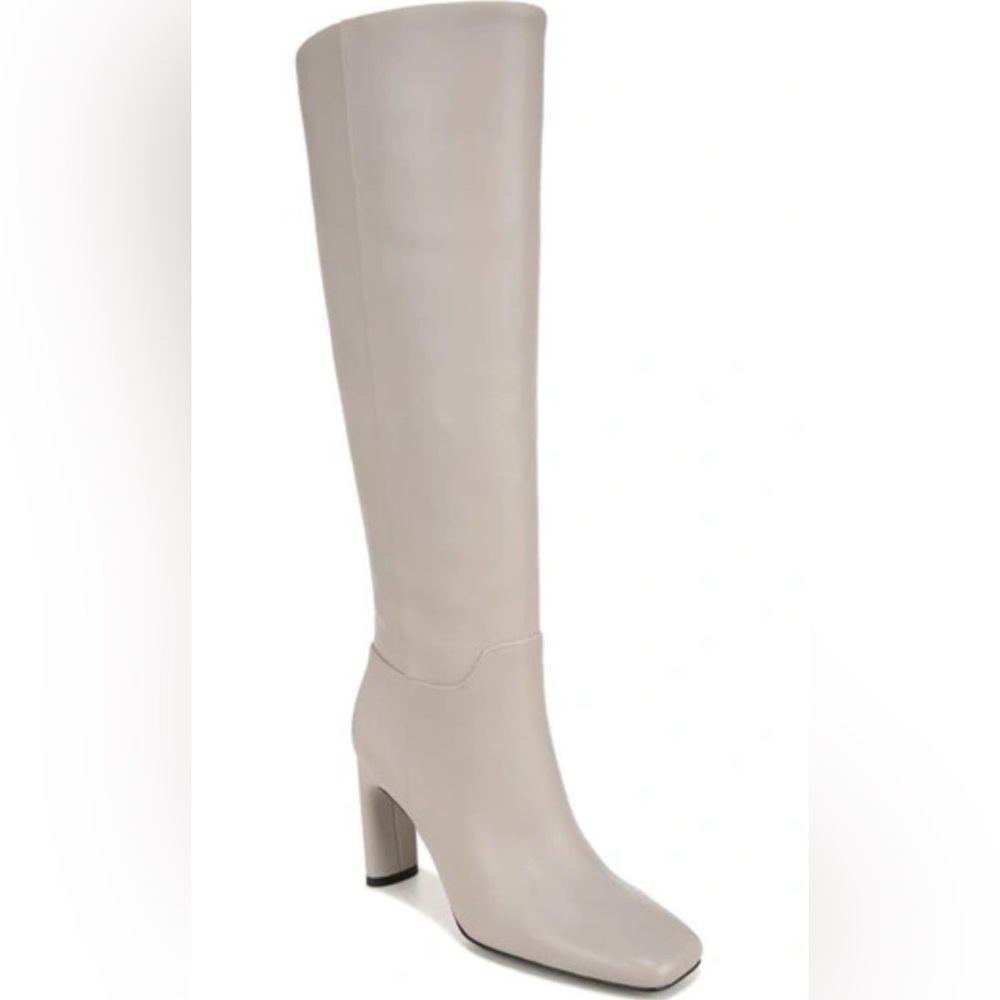 NWT SARTO by Franco Sarto Tall Leather Knee High Boots in Taupe!